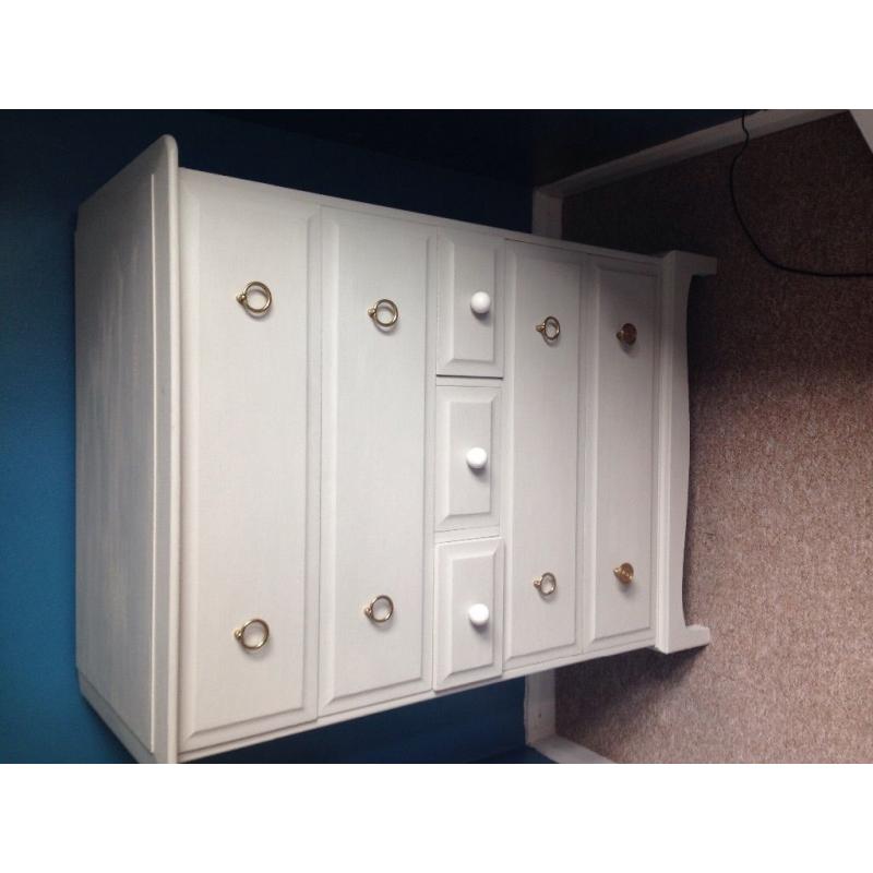 Solid Stag Chest Of Drawers