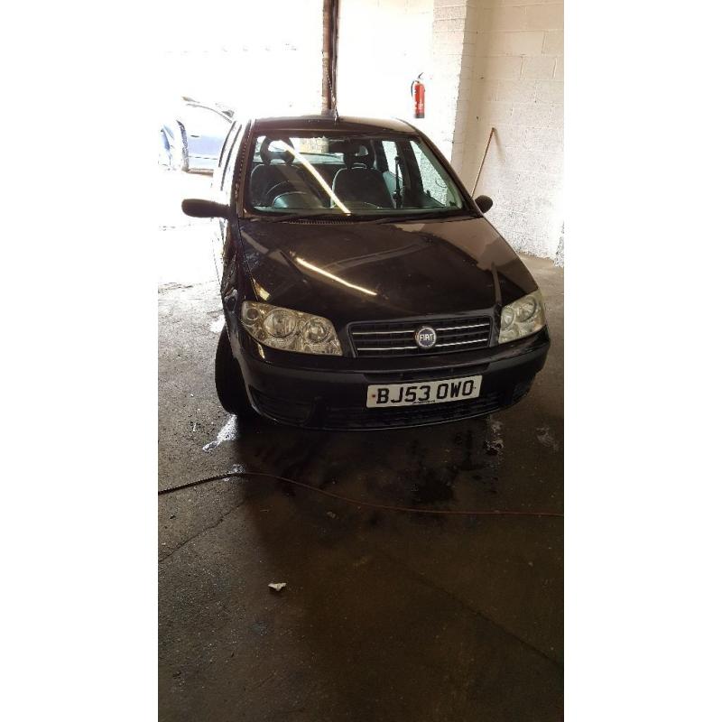 FIAT PUNTO, 1.2, 5-DOOR, 2 OWNERS, 12 MONTHS MOT, 53000 FROM NEW, CD RADIO, GOOD CONDITION