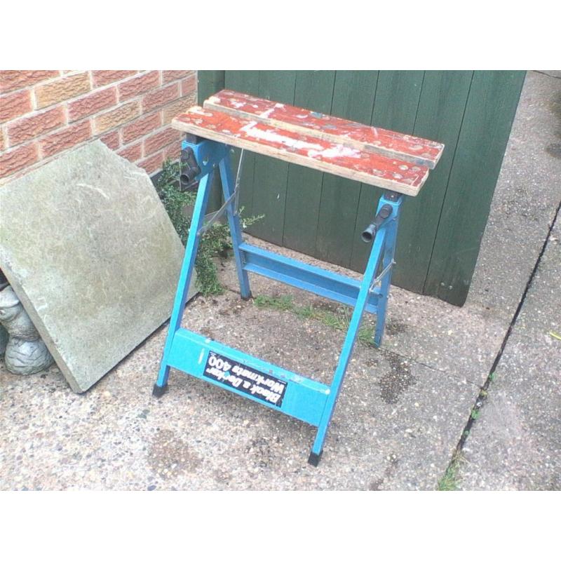 black & decker workmate 400 folding work bench