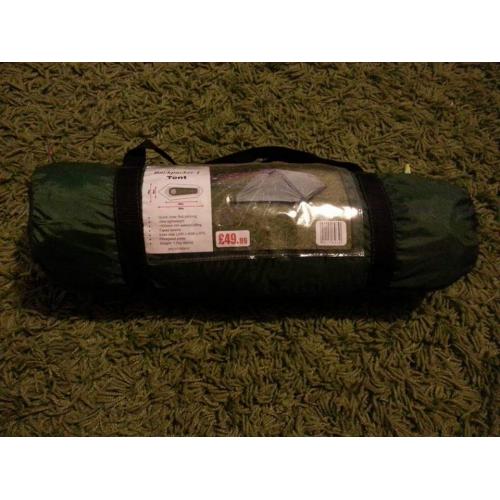 1 man tent used twice