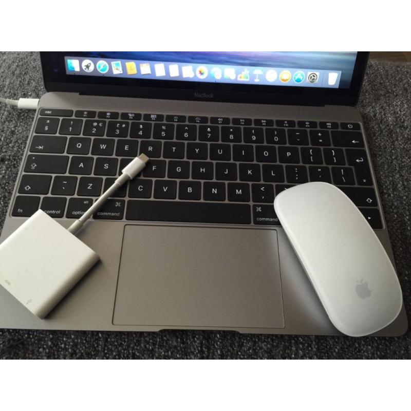 Late 2015 New MacBook 500 GB space grey for sale