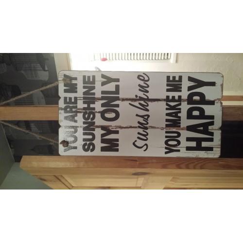 You are my sunshine plaque
