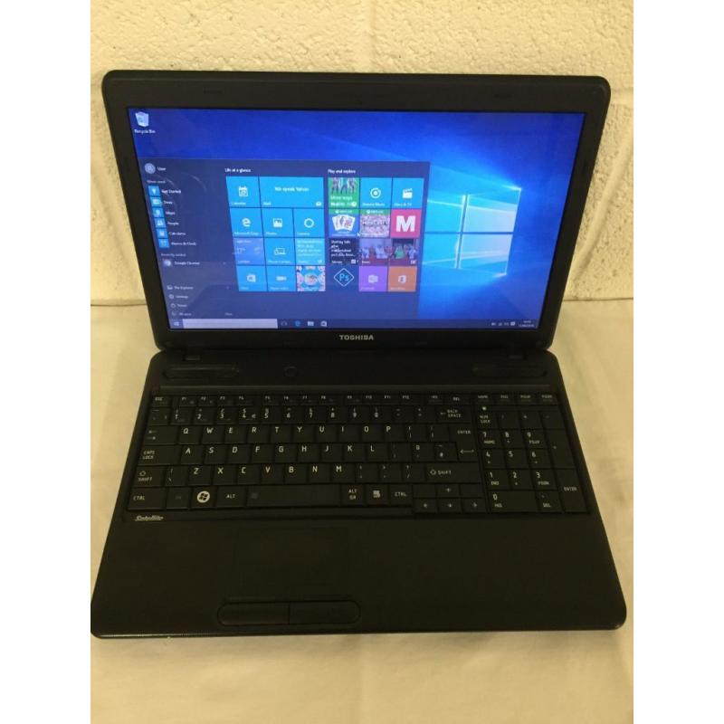 Refurbished Toshiba Satellite C660 15.6” Intel 2.1GHz 4GB 320GB Laptop