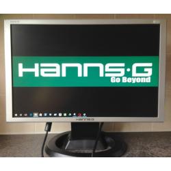 19 inch HannsG HW191D Widescreen LCD TFT VGA DVI Speakers computer Screen Monitor with speakers
