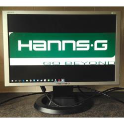 19 inch HannsG HW191D Widescreen LCD TFT VGA DVI Speakers computer Screen Monitor with speakers