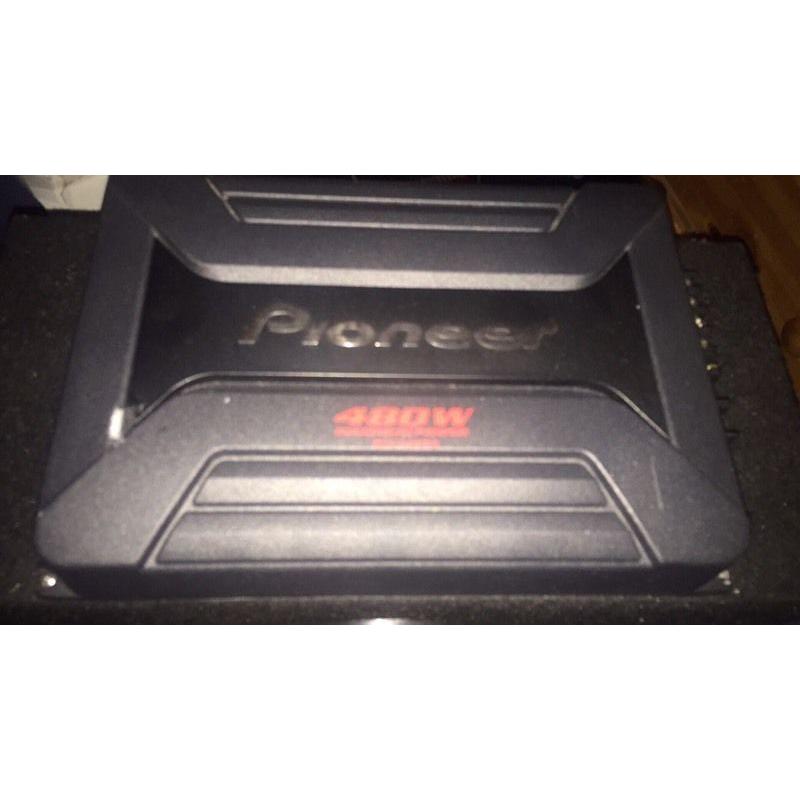 17inch sub with pioneer 6 way amp
