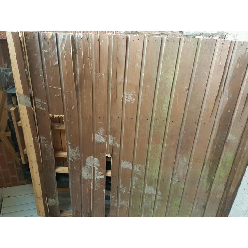 Free wood- old garden shed