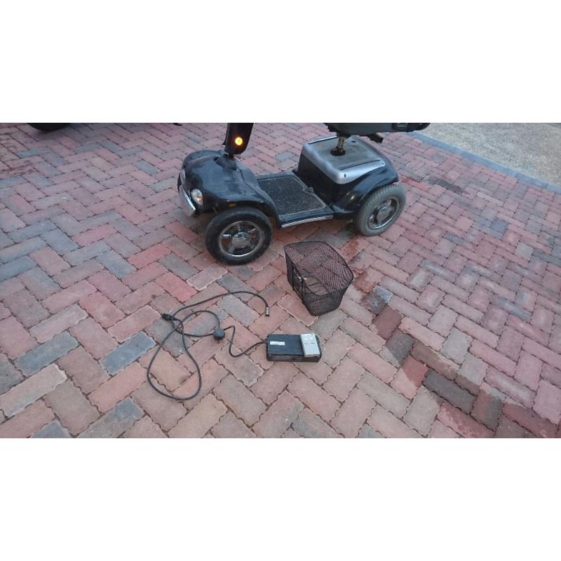 Mobility scooter Black