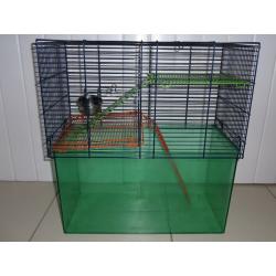Gerbil Tank Based Cage