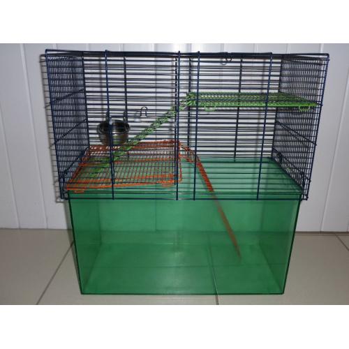 Gerbil Tank Based Cage