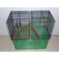 Gerbil Tank Based Cage
