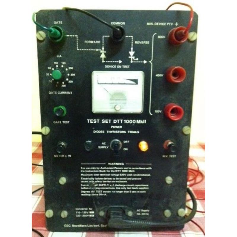 GEC POWER SEMICONDUCTOR DEVICE TESTER.