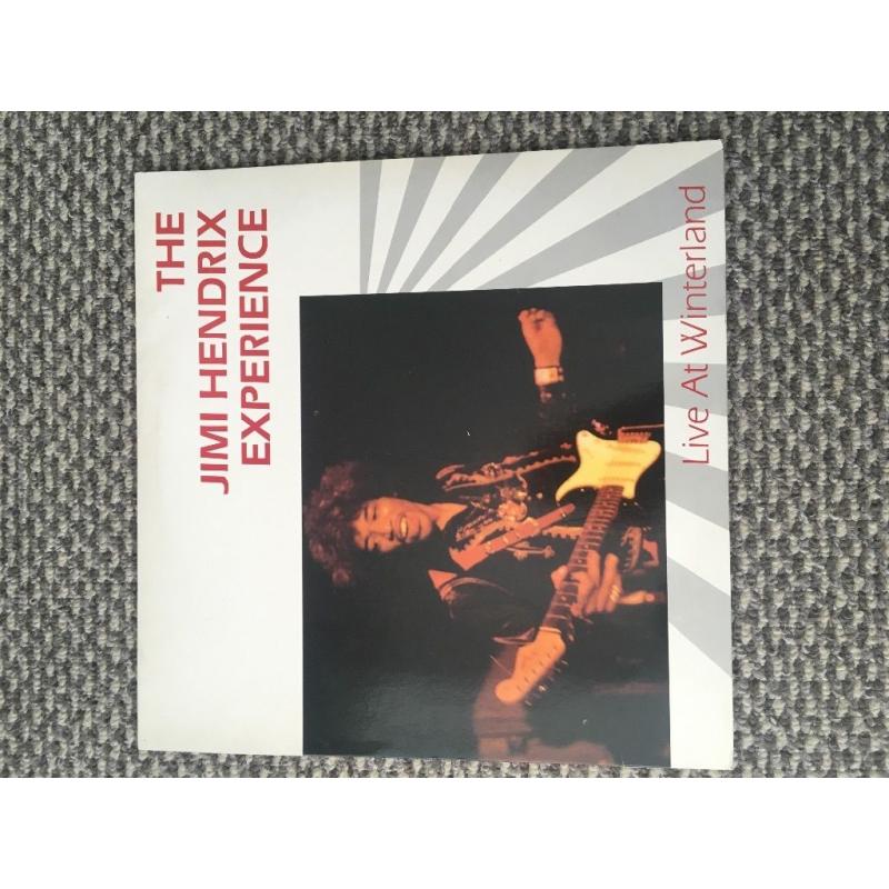 Jimi Hendrix LP record