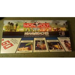 Monopoly Miami & it's beaches edition.