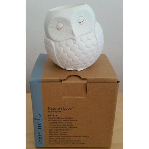 Partylite Baby Owl Tealight Holder