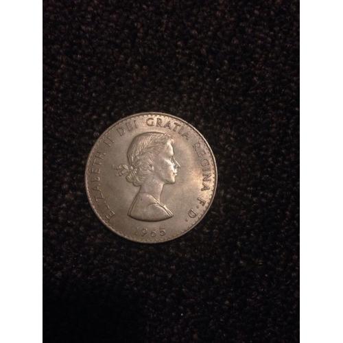 1965 Churchill coin