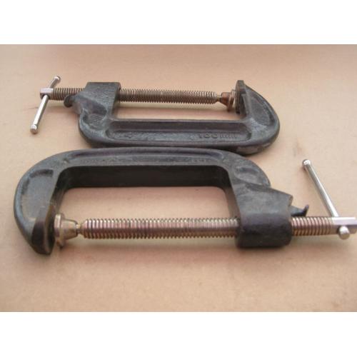 4" steel clamps