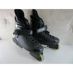 Roller Blades Inline Skates Size 6 Black Streetline