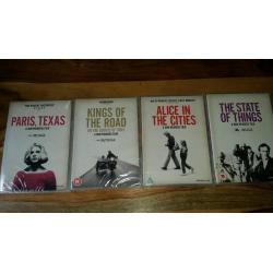 Lot of 4 Brand New Sealed Wim Wenders DVDs
