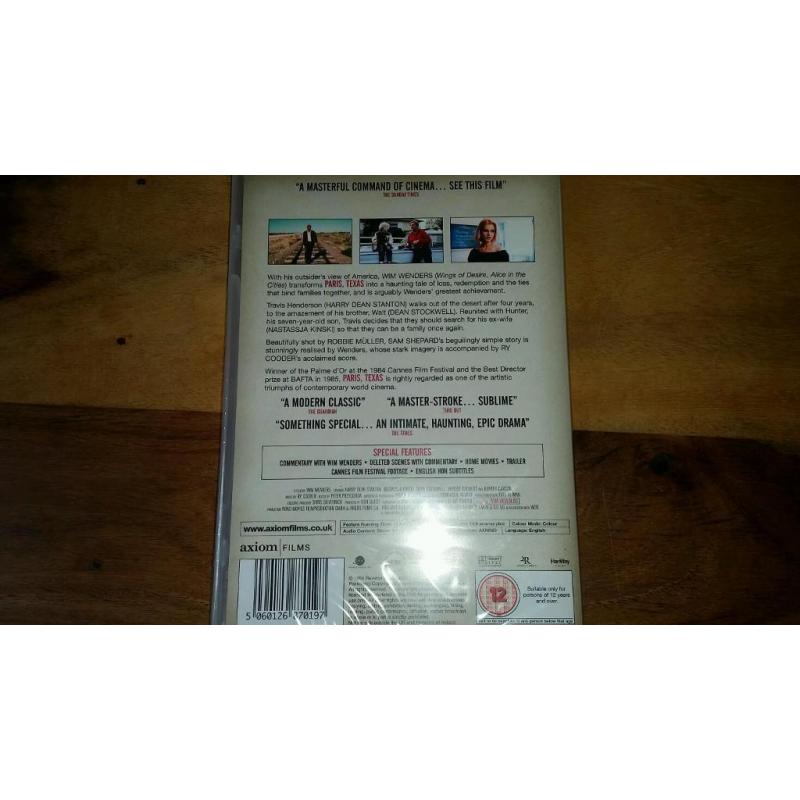 Lot of 4 Brand New Sealed Wim Wenders DVDs