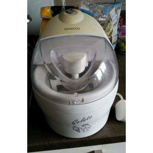 Kenwood icecream maker