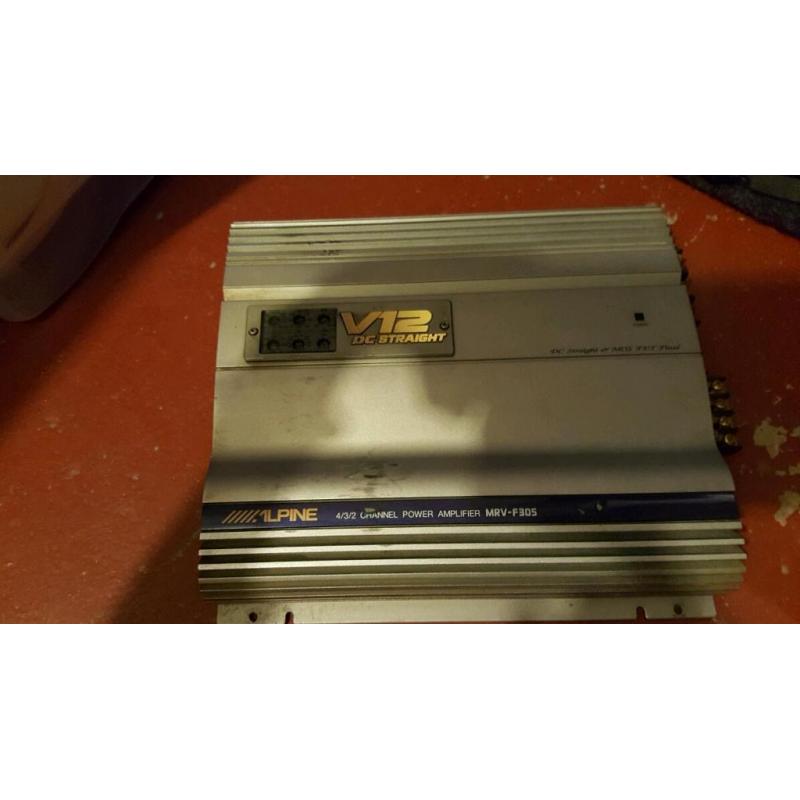 Alpine v12 amp