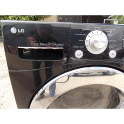 LG washer dryer 9kg load , refurbished with 6 month warranty , delivery possible .