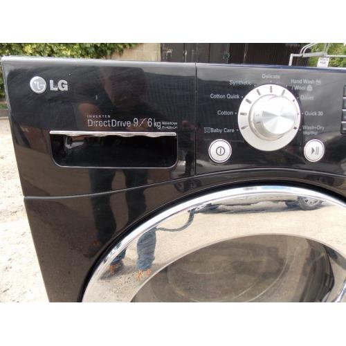 LG washer dryer 9kg load , refurbished with 6 month warranty , delivery possible .