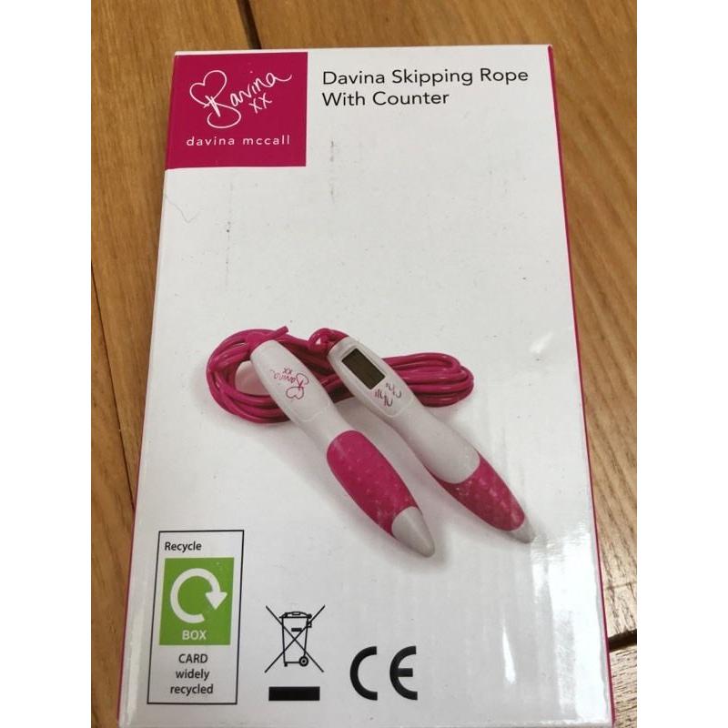 Davina Skipping Rope with Counter