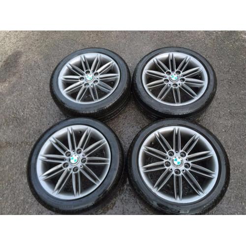 Bmw 4 X M Sport 17 Inch Genuine Alloy Wheels Pirelli Runflats