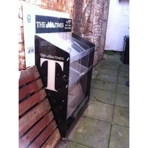 News paper stand