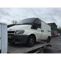 2002 Ford Transit diesel, being sold as spares or repair due to being a non runner, MOT until 15th M