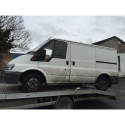 2002 Ford Transit diesel, being sold as spares or repair due to being a non runner, MOT until 15th M