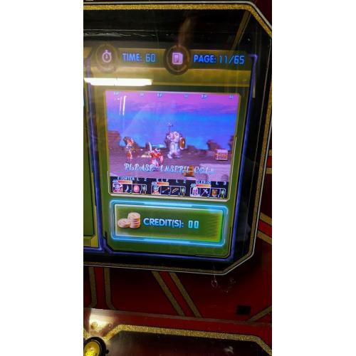 Coin operated multi game 700 in 1 arcade video machine similar to mame but better