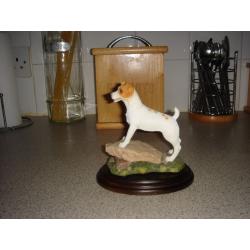 4 jack russell ornaments