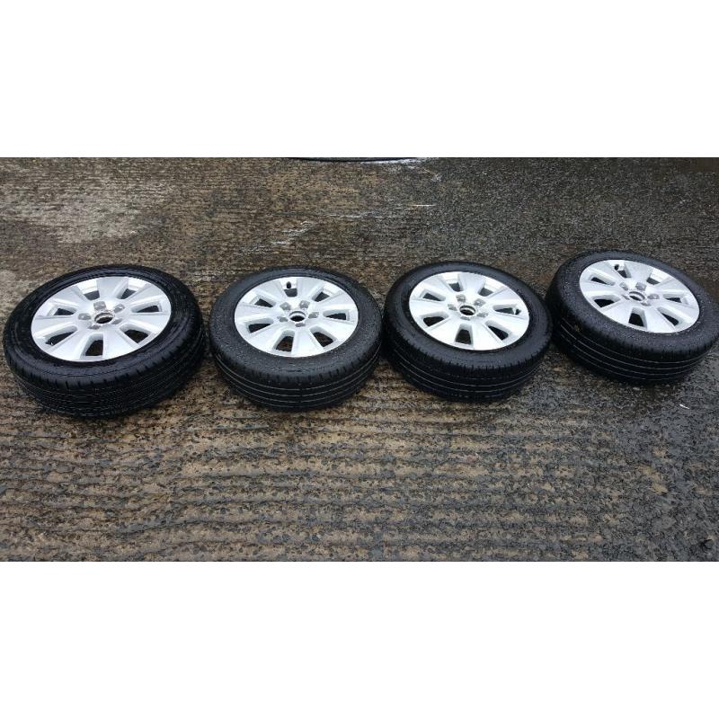 16inch GENUINE Audi A3 ronal 5x112 alloys wheels