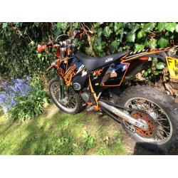 Ktm SX125 Road Registered 2003 "52" Plate