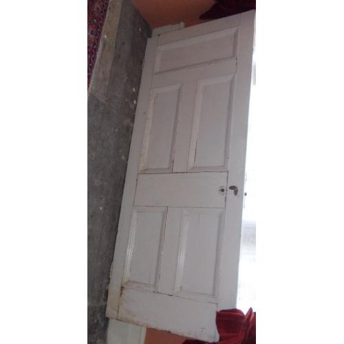 Reclaimed Original Pine Victorian / Edwardian Door