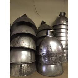 Large selection off old industrial lights