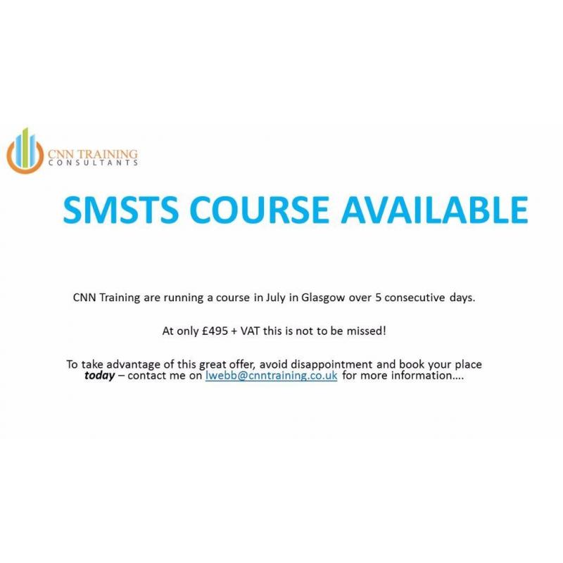 SMSTS Course **GET QUALIFIED**