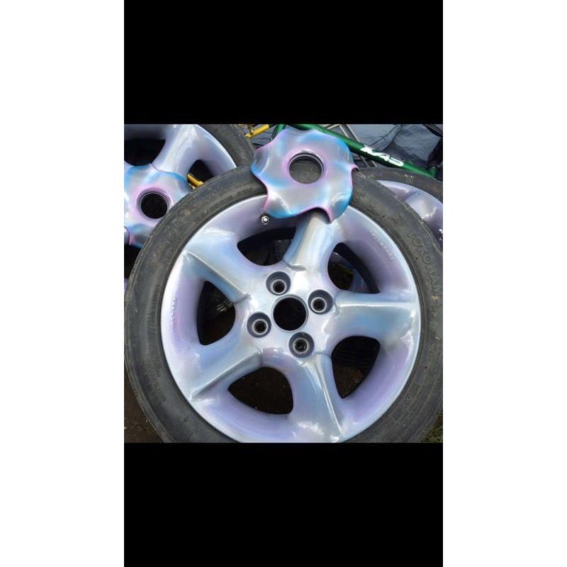 Alloy wheels they are for a ford
