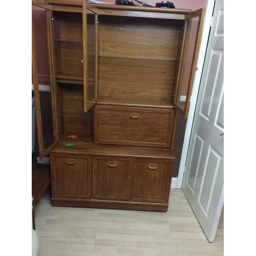Sold wood wall drawer