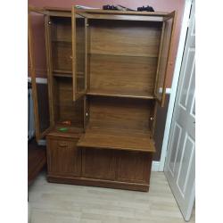 Sold wood wall drawer