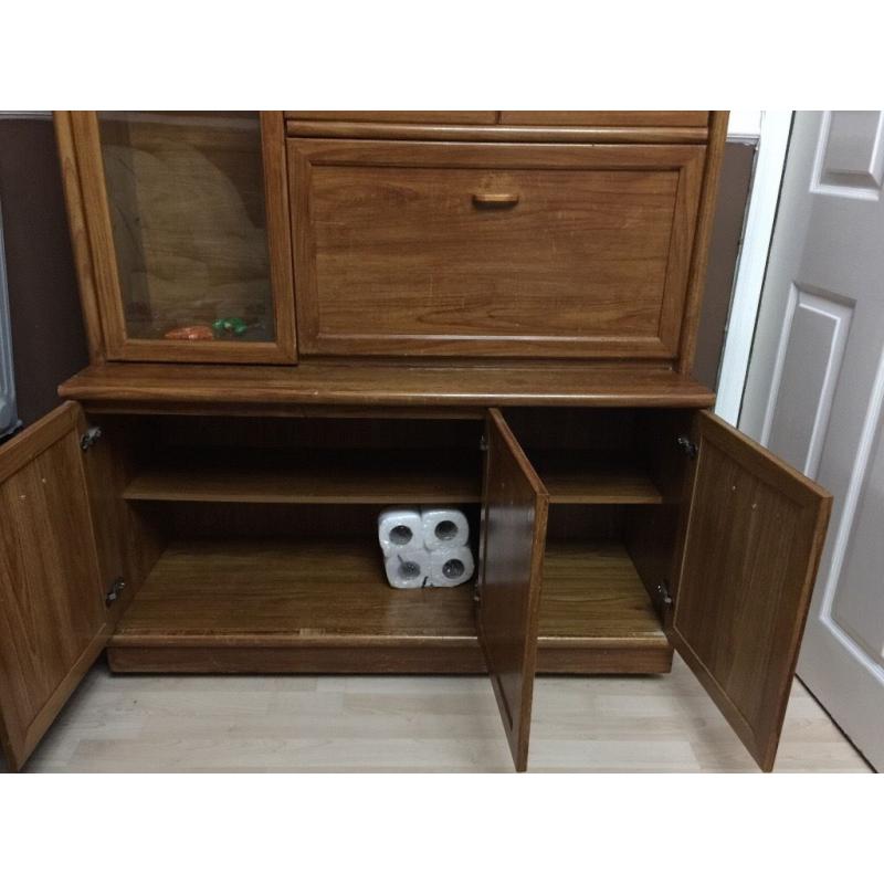 Sold wood wall drawer