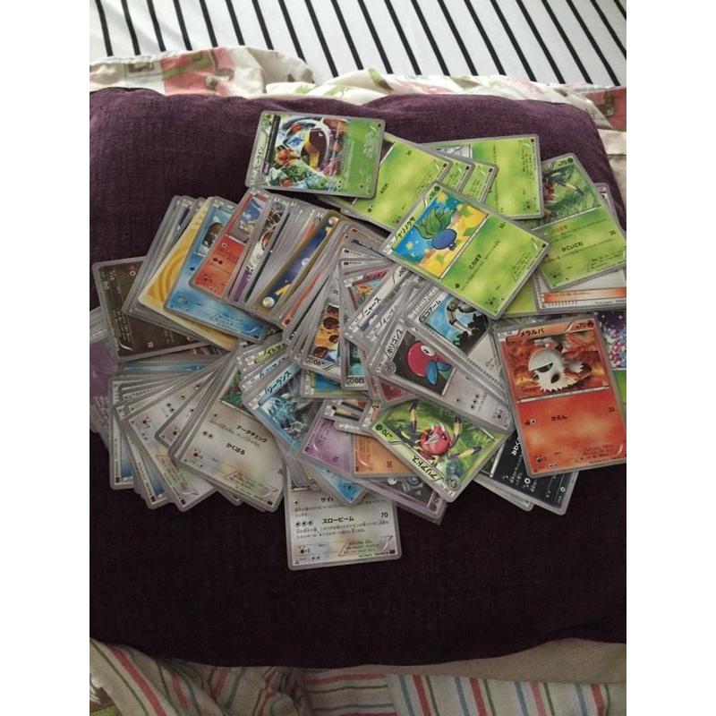 128 Japanese Pokemon cards