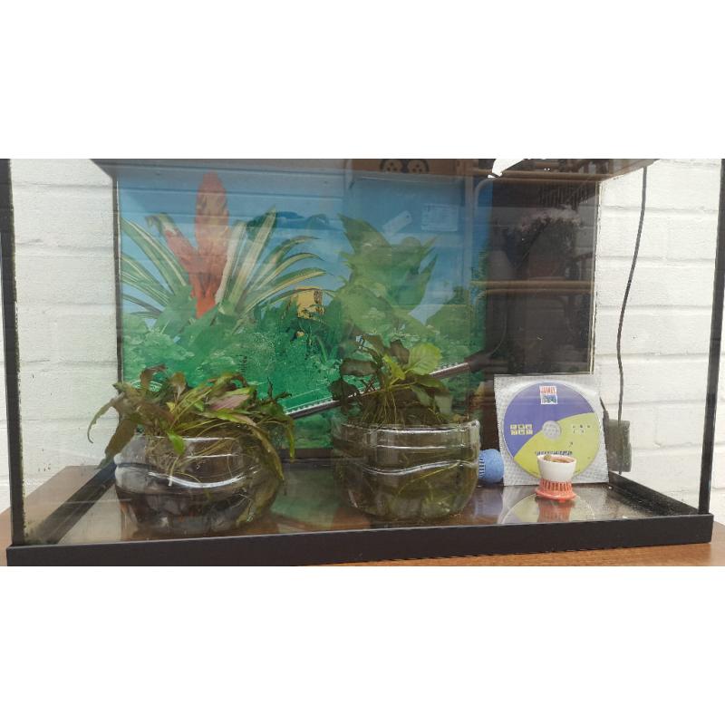 JUWEL BIO FLOW SUPER FISH TANK AND RECENT NEW CUB/STAND