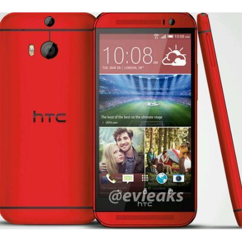 HTC m8 red