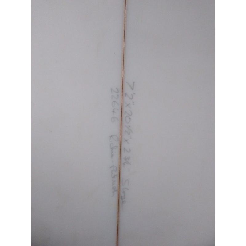 Hand crafted surfboard