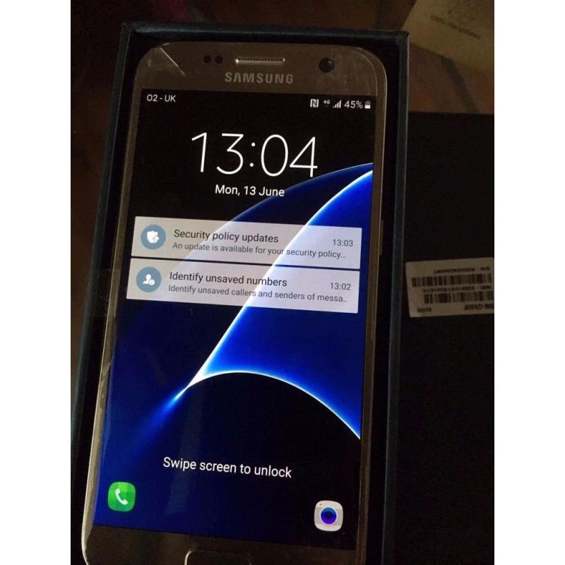 For sale samsung s7 gold