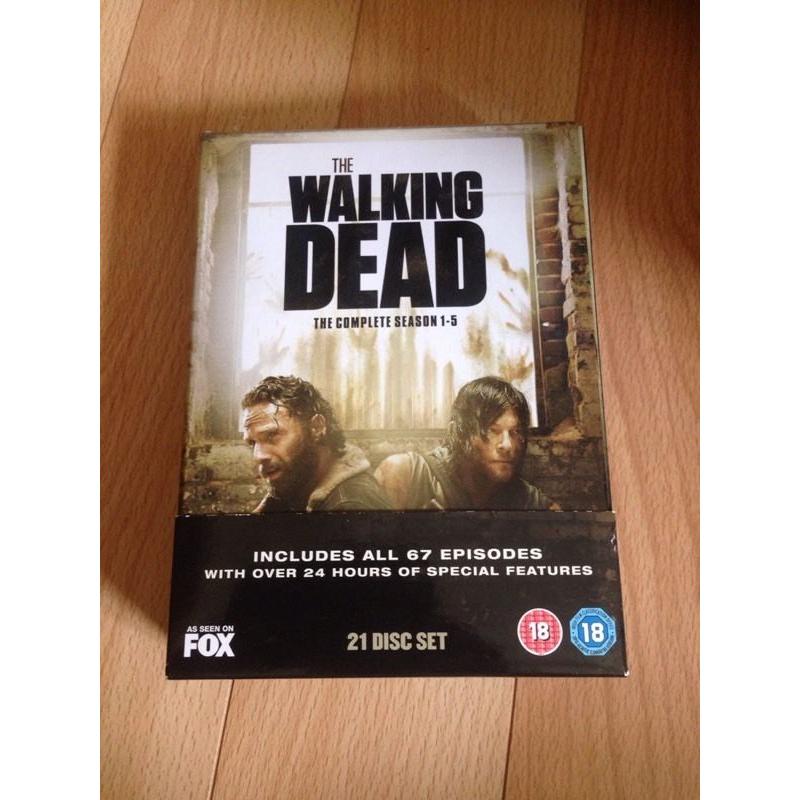 The Walking Dead series 1-5